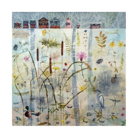 Trademark Fine Art Dawn Stacey 'White Light Wash' Canvas Art, 14x14 IC02399-C1414GG